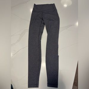 Grey Lulu Lemon Leggings Size 2
